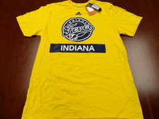 NEW ADIDAS WNBA INDIANA FEVER YELLOW T-SHIRT SIZE M