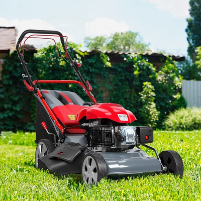 #ad 173cc Self Propelled Lawn Mower 20 Inch Gas Engine Lawn Mower Push Lawn Mower $464.97