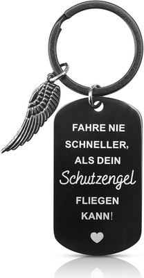 Schlüsselanhänger Auto Schutzengel Führerschein Bestanden Geschenk Fahr Vorsicht