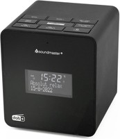 2 Stk. Soundmaster DAB+/UKW-RDS Uhrenradio UR109SW Sw Radios DAB+/UKW-RDS