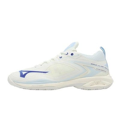 Mizuno Wave Claw Neo 3 Wide White Blue Men Unisex Badminton Shoes