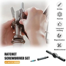Home Repairs 24 In 1 Multi Bit Magnetic Screwdriver Set Multifunctional Toolbox 