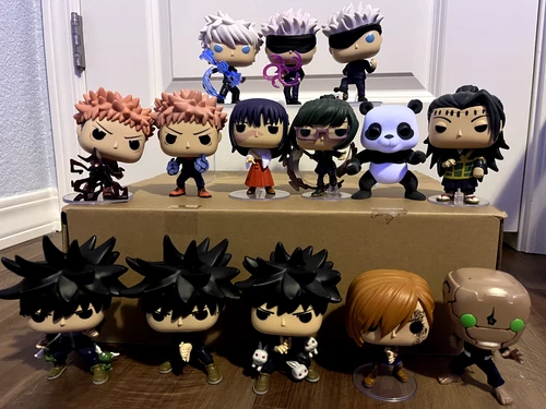 Funko Pop! Jujutsu Kaisen Lot/Bundle No Boxes. Includes Gojo, Itadori, Fushiguro