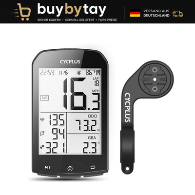 GPS Fahrradcomputer Kabellos Wasserdicht 2,9 Zoll LCD ANT+ Bluetooth Tacho