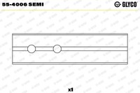 Glyco 55-4006 Semi Lagerbuchse, Pleuel