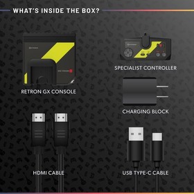 RetroN GX - TurboGrafx-16/PC Engine HD Console - HDMI Retro Gaming System w/W...