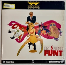 In Like Flint Laserdisc Special Widescreen Edition - James Coburn 1967 Movie