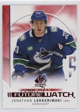 2024-25 SP Authentic Future Watch Limited Red Jonathan Lekkerimaki #199 11jd