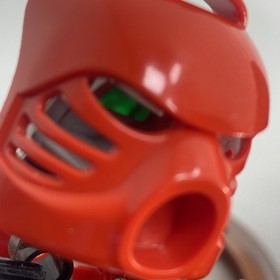 LEGO Bionicle 8534 Toa Tahu Figure Toy Box Mask Code 487 With Canister Rare