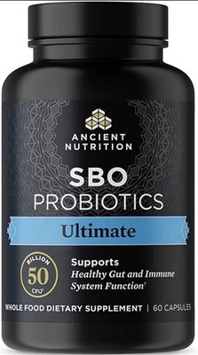 Ancient Nutrition Probiotics Ultimate 100 Billion CFU Capsules - 60 Cnt Exp 9/27