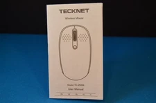 TECKNET WIRELESS MOUSE "USER MANUAL"  computer technology accessory booklet  VG+