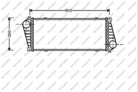 Prasco LadeluftküHler FüR Mercedes - Sprinter - Mod. 03/95 - 01/00
