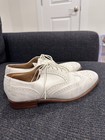 Crockett & Jones For Peal & Co Brooks Brothers Brogue White Bucks 8.5US 7.UK — photo 1