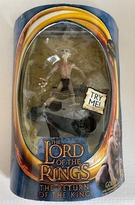 2003 Lord of the Rings The Return of the King Gollum Action Figure Never Opened
