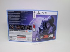 Replacement Case -NO GAME- WWE 2K25 Deadman Edition - PS5 Game Case