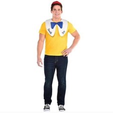 NWT Alice in Wonderland Tweedle Dee/ Tweedle Dum Costume Kit Unisex Fits Most