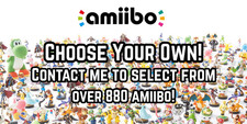 [OVER 880 options] Pick your own Amiibo Card!...