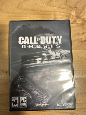 Call of Duty Ghosts PC DVD-ROM FACTORY SEALED Shrink Wrap 2013 Activision