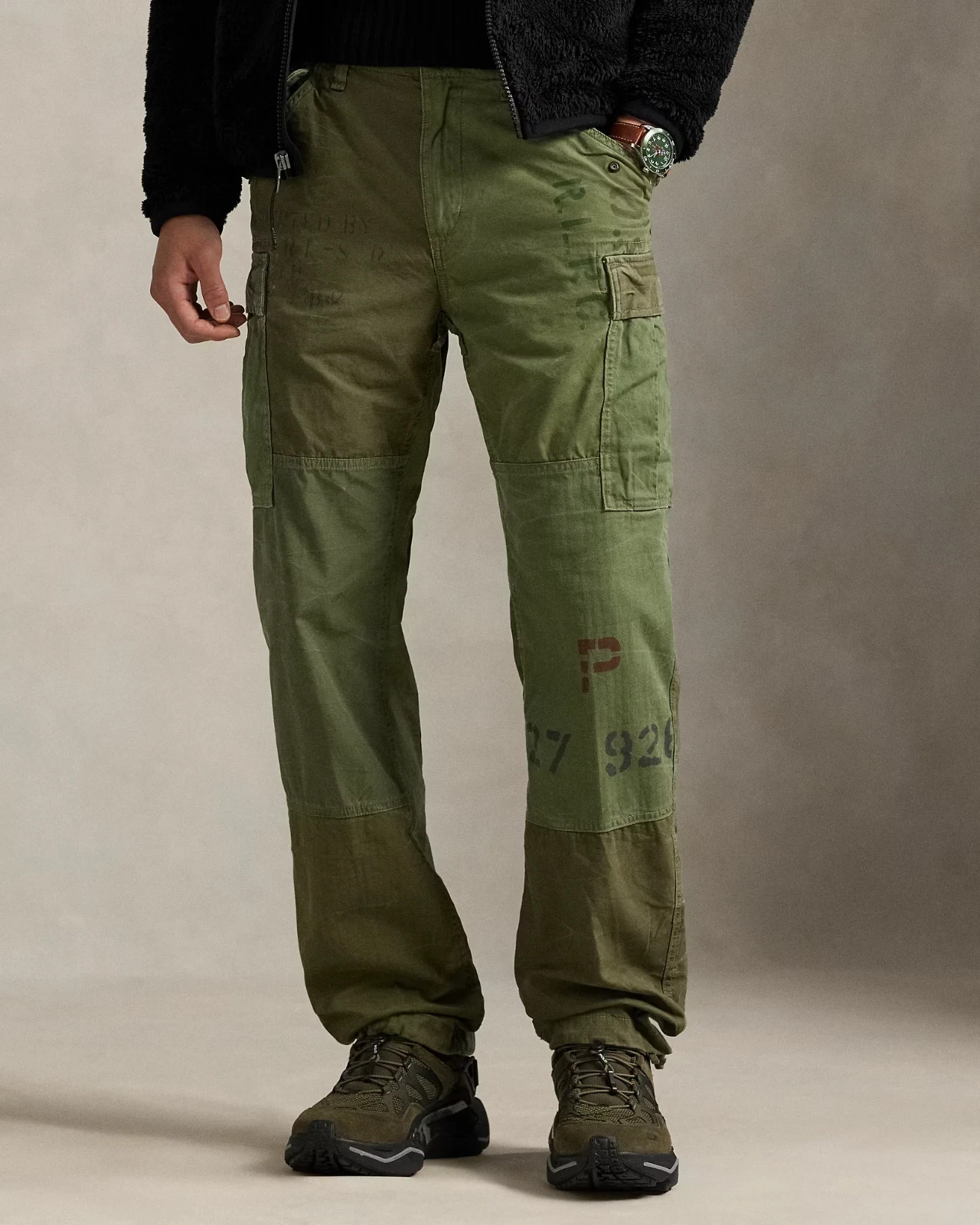 Polo Ralph Lauren Patchwork Military US Army Paratroopers Cargo Pants 30 x 30 image 4