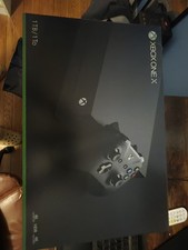 Microsoft Xbox One X - Black BOX ONLY