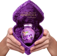 Small Urns for Human Ashes Keepsake, Decorative Mini Cremation Urn for Adult Men