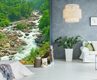 3D Nature River KEP3785 Wallpaper Mural Self-adhesive Removable Sticker Kay