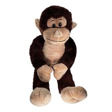 Build A Bear Monkey 18" Plush Stuffed Animal Brown Soft Toy Chimp