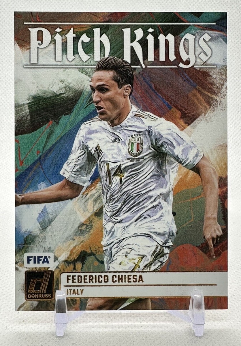 Federico Chiesa 2023-24 Panini Donruss Soccer #22 Pitch