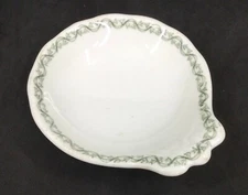 O.P. Co. Syracuse China Butter Dish / Ice Cream Shell? Restaurant Ware  1895?