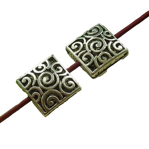 SUNNYCLUE 120pcs Hollow Alloy Bead Frames - Mixed Shapes For Jewelry Making - View #8