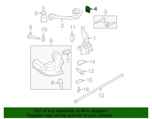 Genuine Ford Ranger 2004-2011 -Alignment Adjust Cam Washer -W705040-S439 - Image 2 of 2