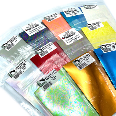 CHOCKLETT'S LOCO FOAM - Hareline Fly Tying Material - 12 Colors Available NEW!