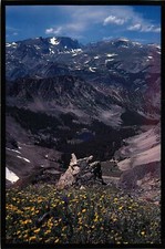 Postcard The Bear's Tooth, Beartooth Plateau, Wyoming / Montana