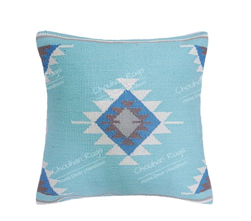 Indian Decorative 5 Set Cut Shuttle Pillow Cases 45x45 cm Vintage Cushion Covers - Picture 2 of 7