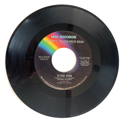 Elton John Goodbye Yellow Brick Road/Young Man's Blues MCA 40148 1973 France