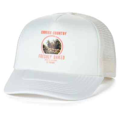 Cookies SF Workwear Off White Trucker Hat 100% Authentic Berner
