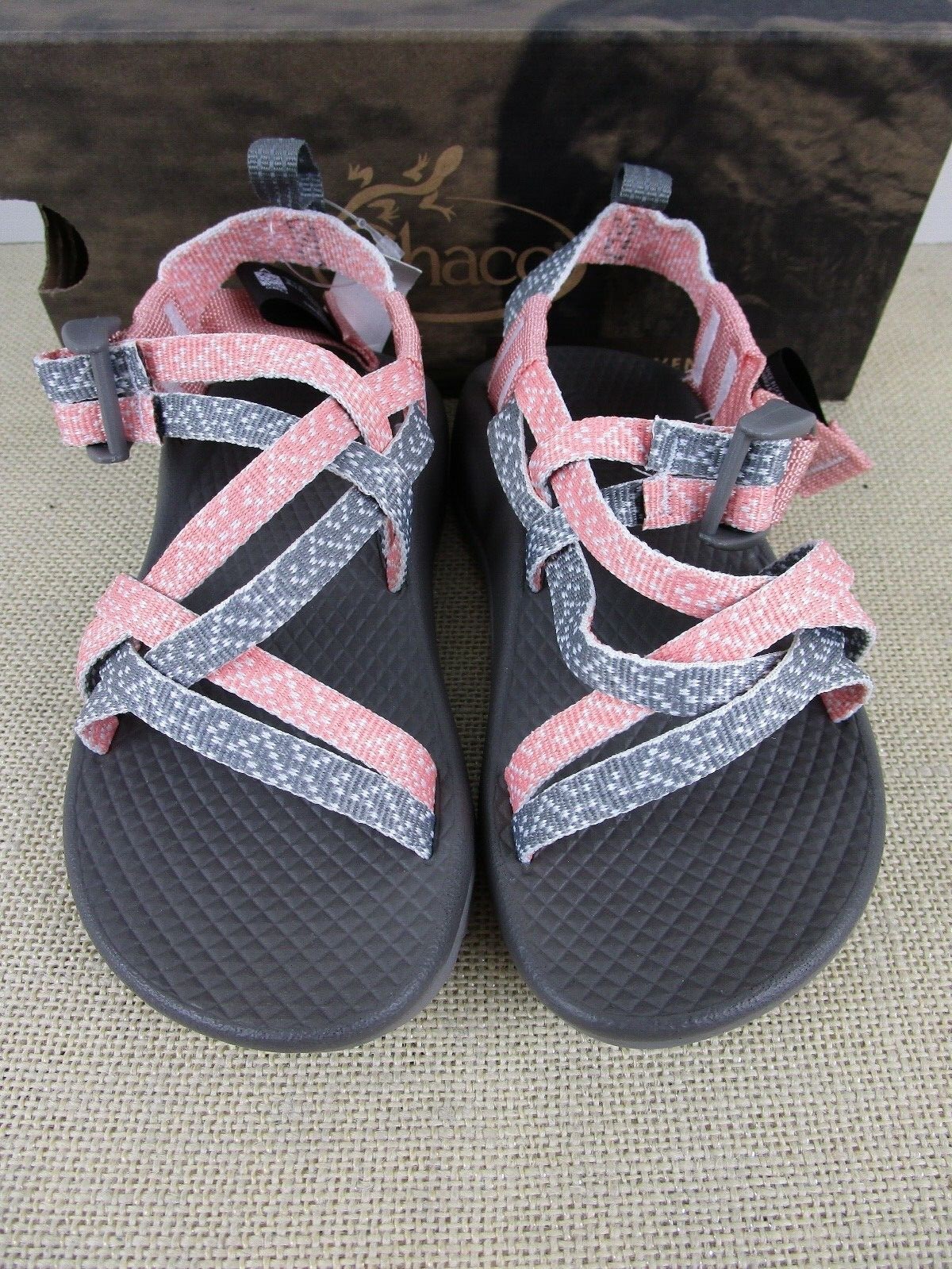 burlap heather chacos