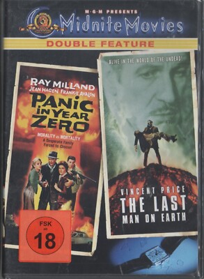 Panic In Year Zero & The Last Man On Earth DVD NEU FSK 18 Double Feature