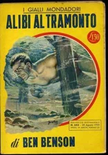 I Gialli Mondadori n.342 ALIBI AL TRAMONTO di Ben Benson