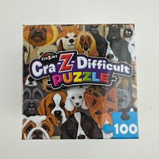 Dogs and More Dogs Puzzle 100 Piece Jigsaw 15" x 10" New Sealed