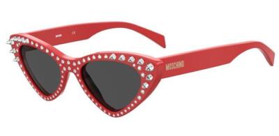 Moschino Sunglasses MOS006/S/STR C9A/IR Red Grey Women