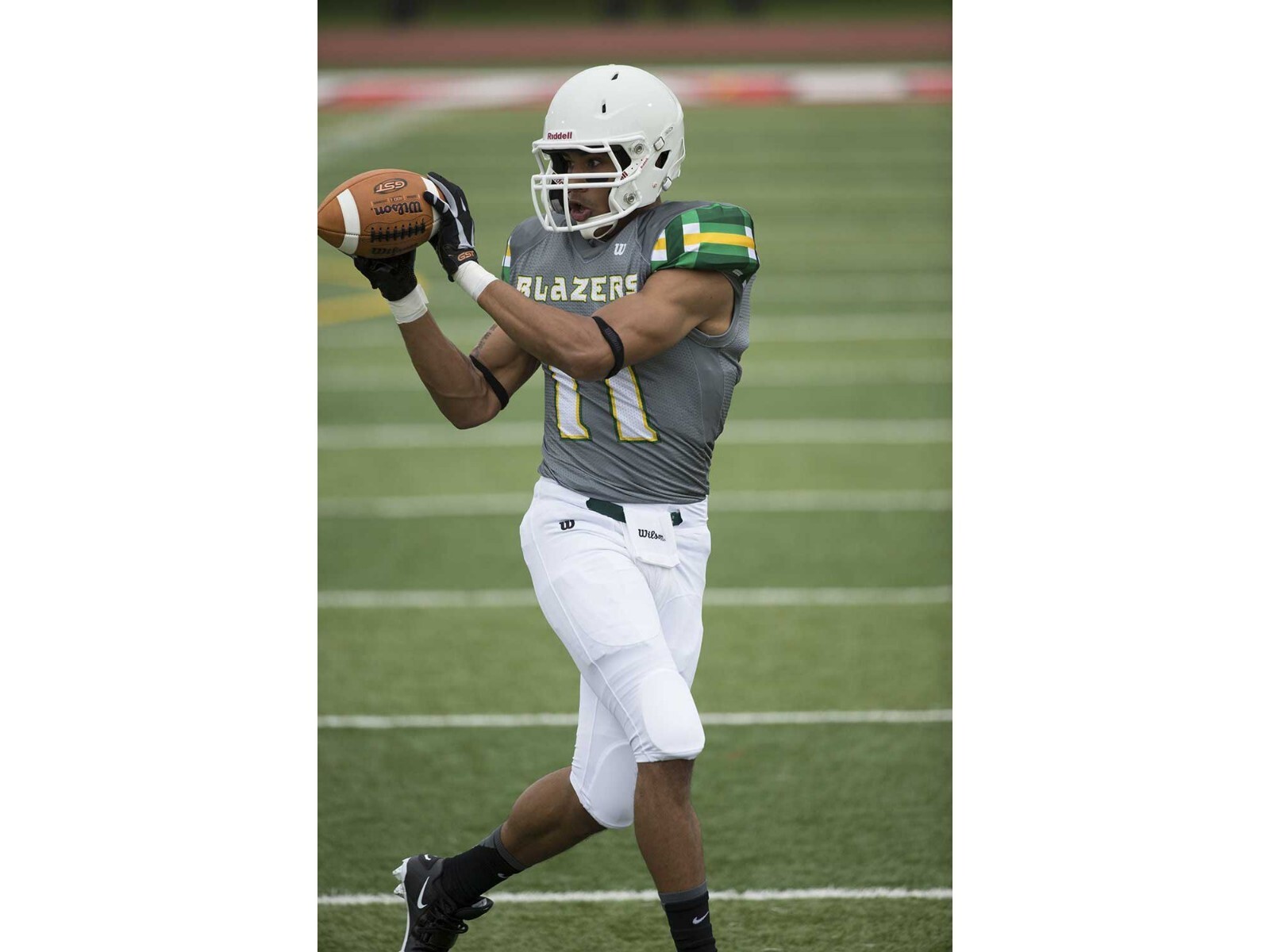 Wilson GST Leather Football Junior 912 eBay