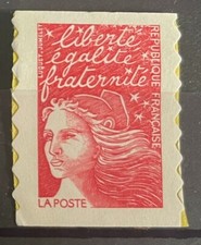 FRANCE 1997 Marianne - Luquet no value vertical perf self adhesive MNH