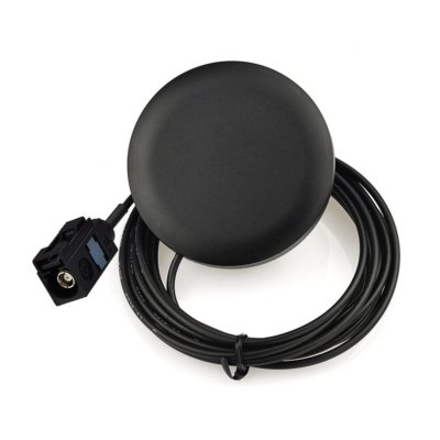 Eightwood DAB+ Antenne Fakra Adapter DAB Autoantenne Glass Mount Fakra A Buchse 