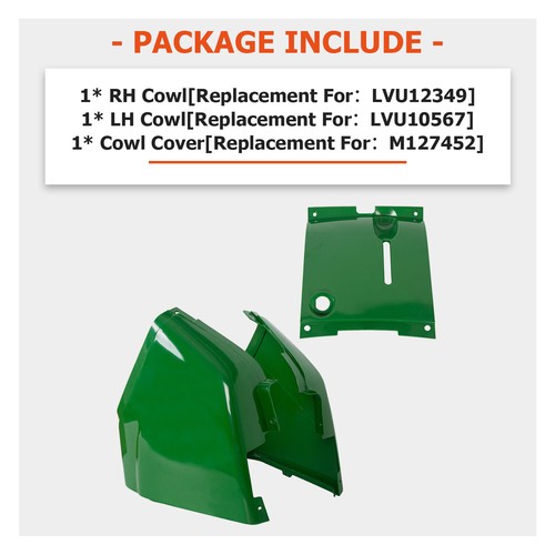 Hood Cowl Set For John Deere 4200 4300 4400 4500 #LVU12349 #LVU10567 #M127452 - 第 2/19 張圖片