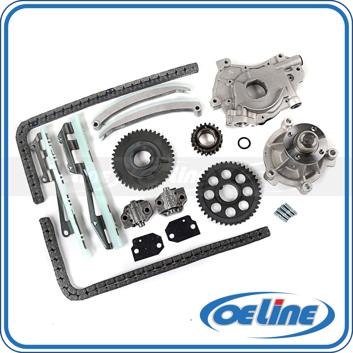 Timing Chain Kit for 97-01 Ford F150 Explorer Expedition E150 w/ Water Oil  Pump