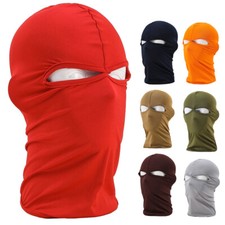 UV Protection Full Face Mask Cycling Fishing Balaclava Halloween 2-hole Mask