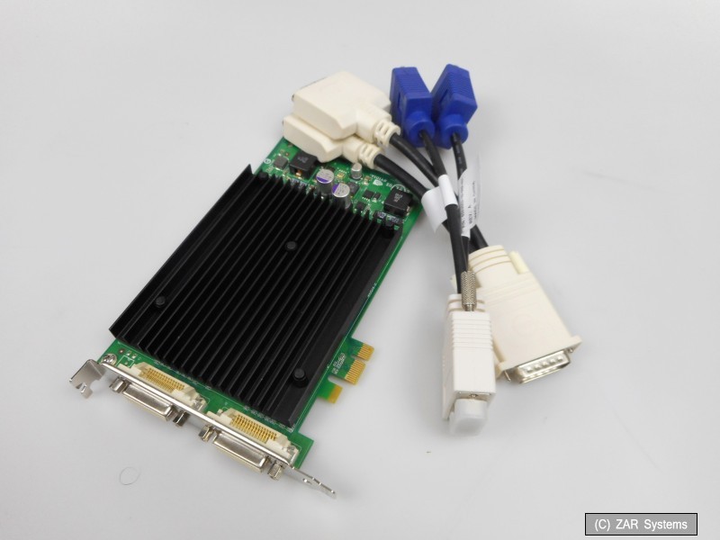 PNY NVIDIA Quadro NVS 440 256MB PCI-e 2xDVI 2xVGA Neuw.