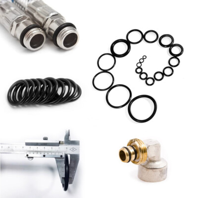 O-Rings Seals Washers NBR Nitrile Rubber outer diameter 5mm~30mm Oil Sealing Gas
