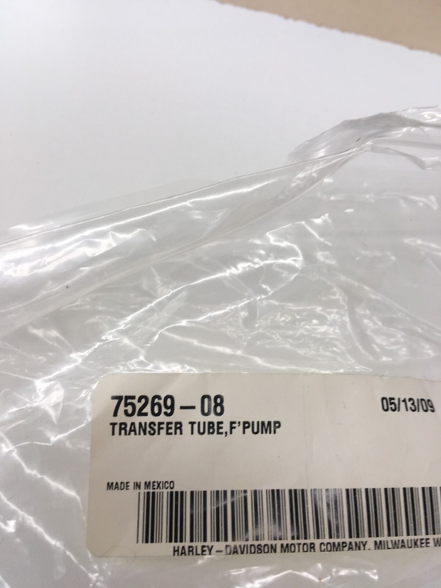 NOS OEM Genuine Harley Davidson Transfer Tube Fuel Pump P/N
